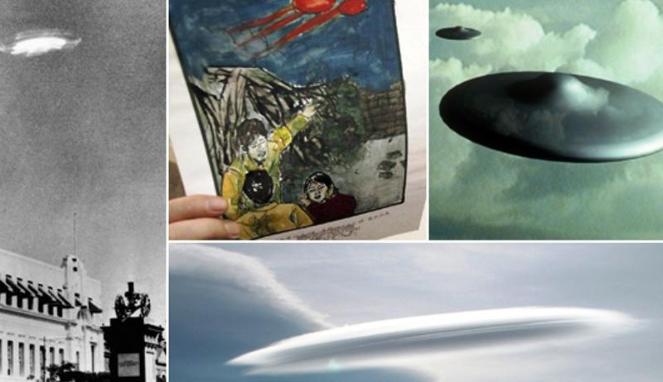 ilustrasi UFO