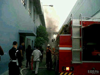 Foto Kebakaran Trans Tv dan Trans 7